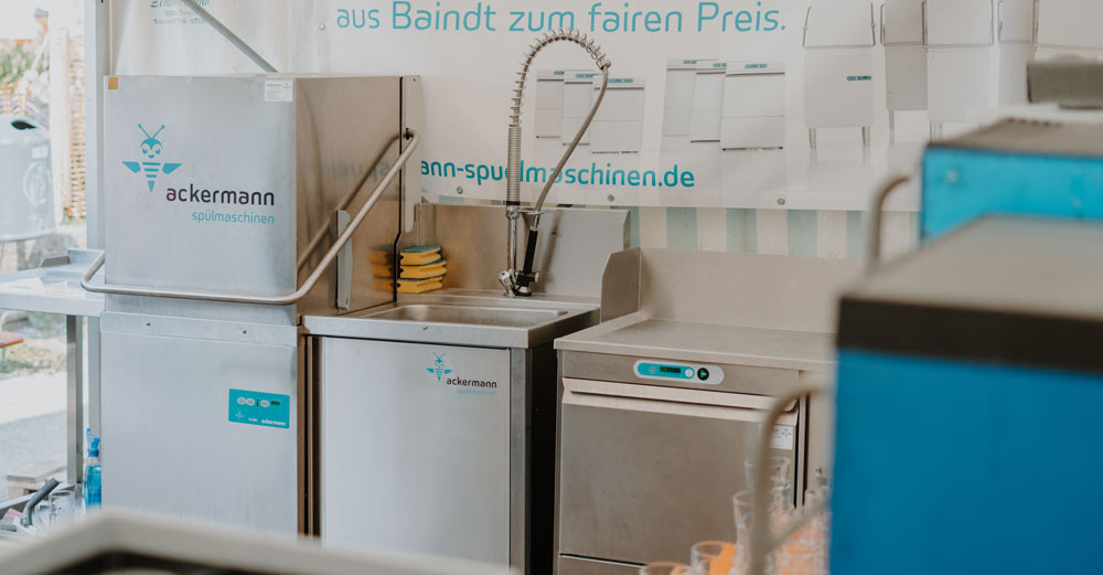 Außer Haus und mobiles Spülen